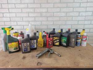 Large Lot of Oil, Stabil, Lucas Injector Cleaner and More - NO SHIPPING