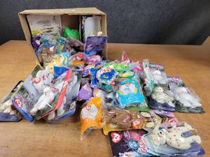 Large Lot of McDonalds Beanie Babies - Approx. 46 - All in Packages