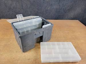 lot 711 image: PLANO Parts Organizer - Approx. 15 x 10 x 10