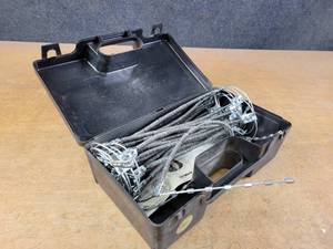lot 727 image: Set of Cable Tire Chains - Model CH2412-T in Case