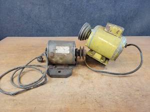 lot 764 image: (2) Single Phase Electric Motors - NO SHIPPING