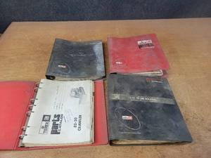 lot 779 image: (4) TEREX Parts and Service Manuals, 82-20 Crawler, TS-14  TS-14B Scraper