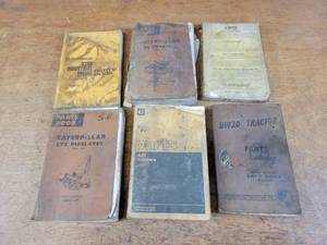 lot 784 image: (6) Caterpillar Parts Manuals