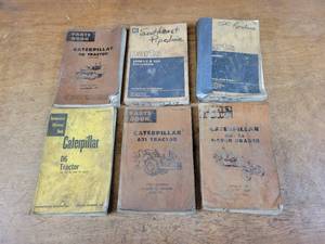 lot 785 image: (6) Caterpillar Parts Manuals