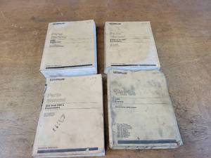lot 790 image: (4) Caterpillar Parts Manuals