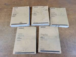 lot 791 image: (5) Caterpillar Parts Manuals