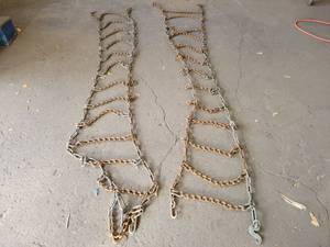 lot 802 image: Set of Tire Chains - Approx. 6 x 12