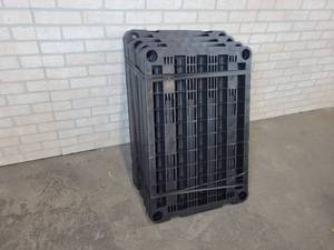 lot 858 image: 4-Tier Poly Shelving Unit, 24 x 36 - All Parts Included to Make Shelf - NO SHIPPING