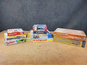 lot 1024 image: Board Games and Puzzles - Trivial Pursuit, Twister, Battle of the Sexes and More