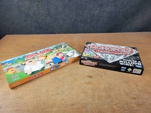 lot 1025 image: Family Guy Monopoly and Monopoly Millionaire Board Games