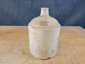 lot 1064 image: Antique Red Wing 3 Gallon Stoneware Jug - NO SHIPPING
