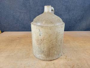 lot 1065 image: Antique Red Wing 4 Gallon Stoneware Jug - NO SHIPPING