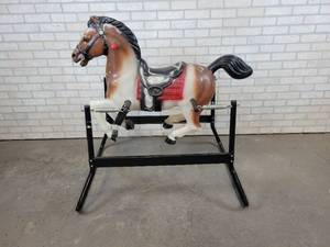 lot 1018 image: HEDSTROM Spring Horse - Model 27277 - NO SHIPPING