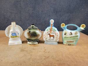 lot 1134 image: (4) Vintage Liquor Decanters - NO SHIPPING