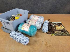 lot 1207 image: Macrame Cord and More