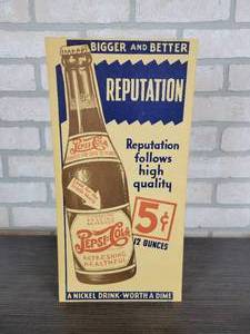 lot 1070 image: Vintage Pepsi Ad