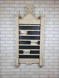lot 1013 image: Antique Church Hymn Board - NO SHIPPING