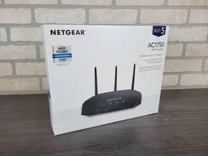 lot 1188 image: NEW Netgear AC1750 WiFi Router with missing Power Supply and Ethernet Cable