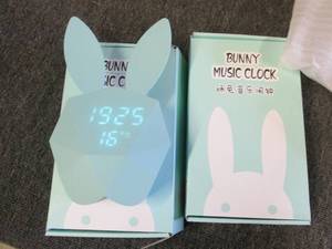 2 new bunny music clocks ...