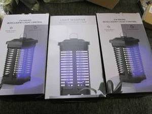 3 new light sensitive mosquito kill...