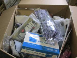 box of new misc please see pictures...
