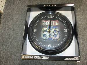 new route 66 LED clock ...