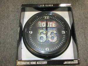 new route 66 LED clock ...