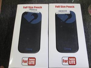 2 new full size pouches for nintend...