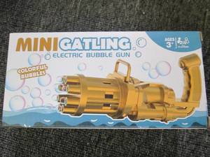 new mini gatling electric bubble gu...