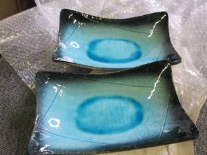 new mino yaki ware serving trays ...