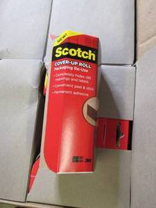 case of 36 scotch cover up rolls ...