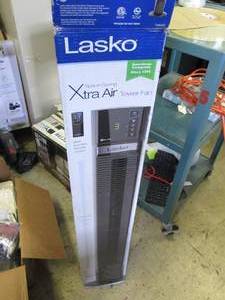 lasko xtra air tower fan powers on ...