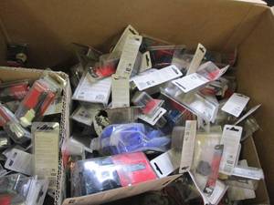 box of auto electrical switches and...