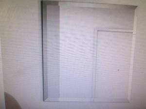 Frameless Beveled Prism Rectangle W...