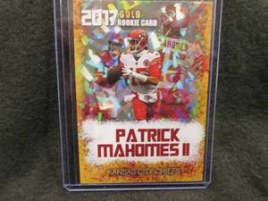 lot 1 image: 2017 Rookie Gems Patrick Mahomes II...