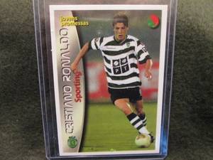 lot 12 image: Cristiano Ronaldo Card...