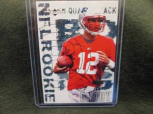 lot 16 image: 2000 Upper Deck Tom Brady Rookie Ca...