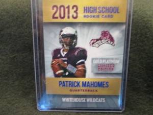 lot 25 image: 2013 High School Rookie Patrick Mah...