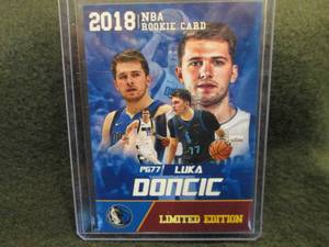 lot 27 image: 2018 NBA Luka Doncic Rookie Card...