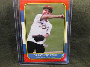 lot 28 image: 2020 Dr Anthony Fauci Card...