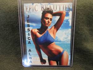 lot 39 image: Jessica Alba Epic Beauties Card...