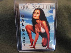 lot 46 image: Gal Gadot Epic Beauties Card...