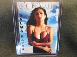 lot 49 image: Selma Hayek Epic Beauties Card...