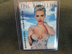 lot 50 image: Scarlet Johansson Epic Beauties Car...