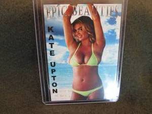 lot 58 image: Kate Upton Epic Beauties Card...