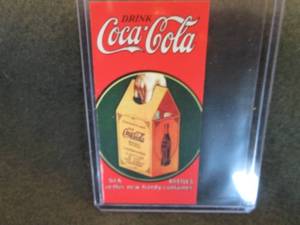 lot 61 image: Babe Ruth CocaCola Card...