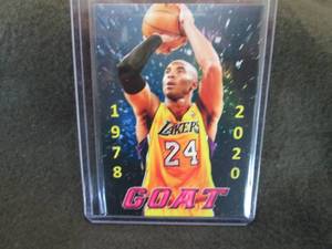 lot 71 image: 1978-2020 Goat Kobe Bryant Card...
