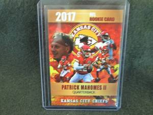 lot 73 image: 2017 Rookie Phenoms Patrick Mahomes...
