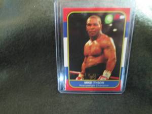 lot 86 image: Mike Tyson Card...