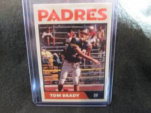 lot 94 image: 1994 Tom Brady Card...